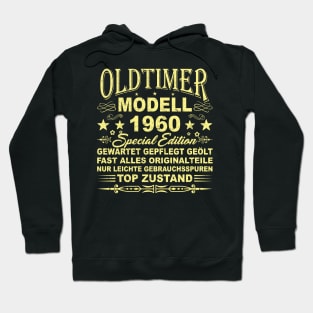 OLDTIMER MODELL BAUJAHR 1960 Hoodie